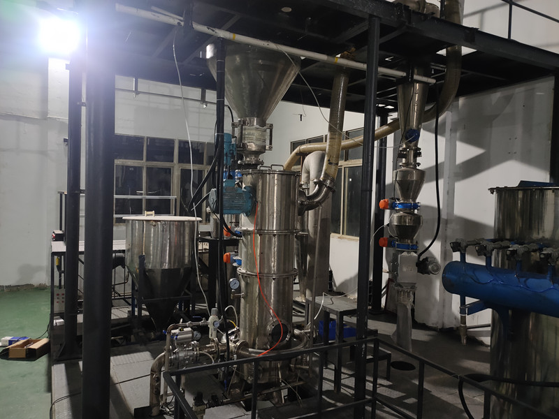 湖南某鋰電材料公司:碳酸鋰氣流磨粉碎生產(chǎn)線-MQW40氣流磨 湖南某鋰電材料公司:碳酸鋰氣流磨粉碎生產(chǎn)線-MQW40氣流磨