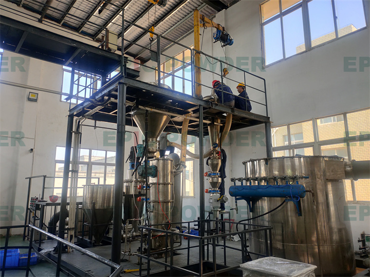 生產(chǎn)型流化床氣流粉碎機(jī)